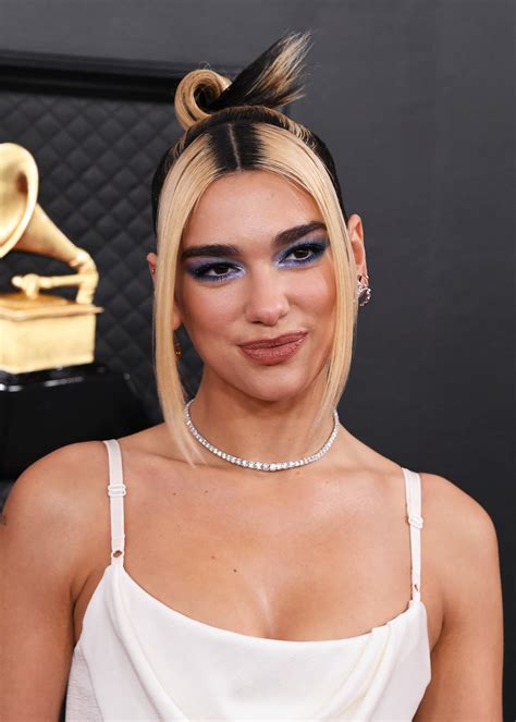 dua lipa latest look.